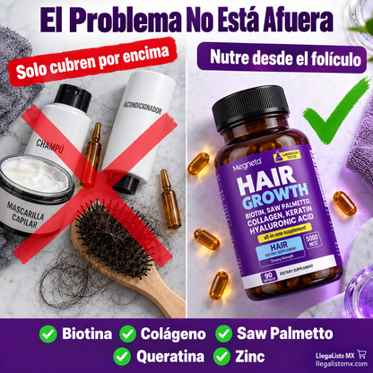 Hair Growth | Nutrición Para Tu Cabello