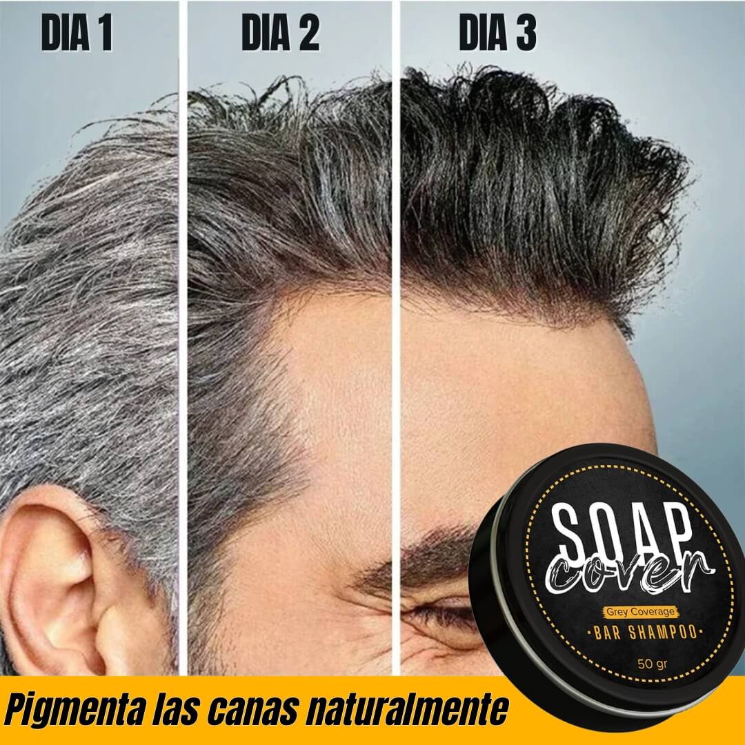 Fuerza Negra | Barra de Shampoo Anticanas