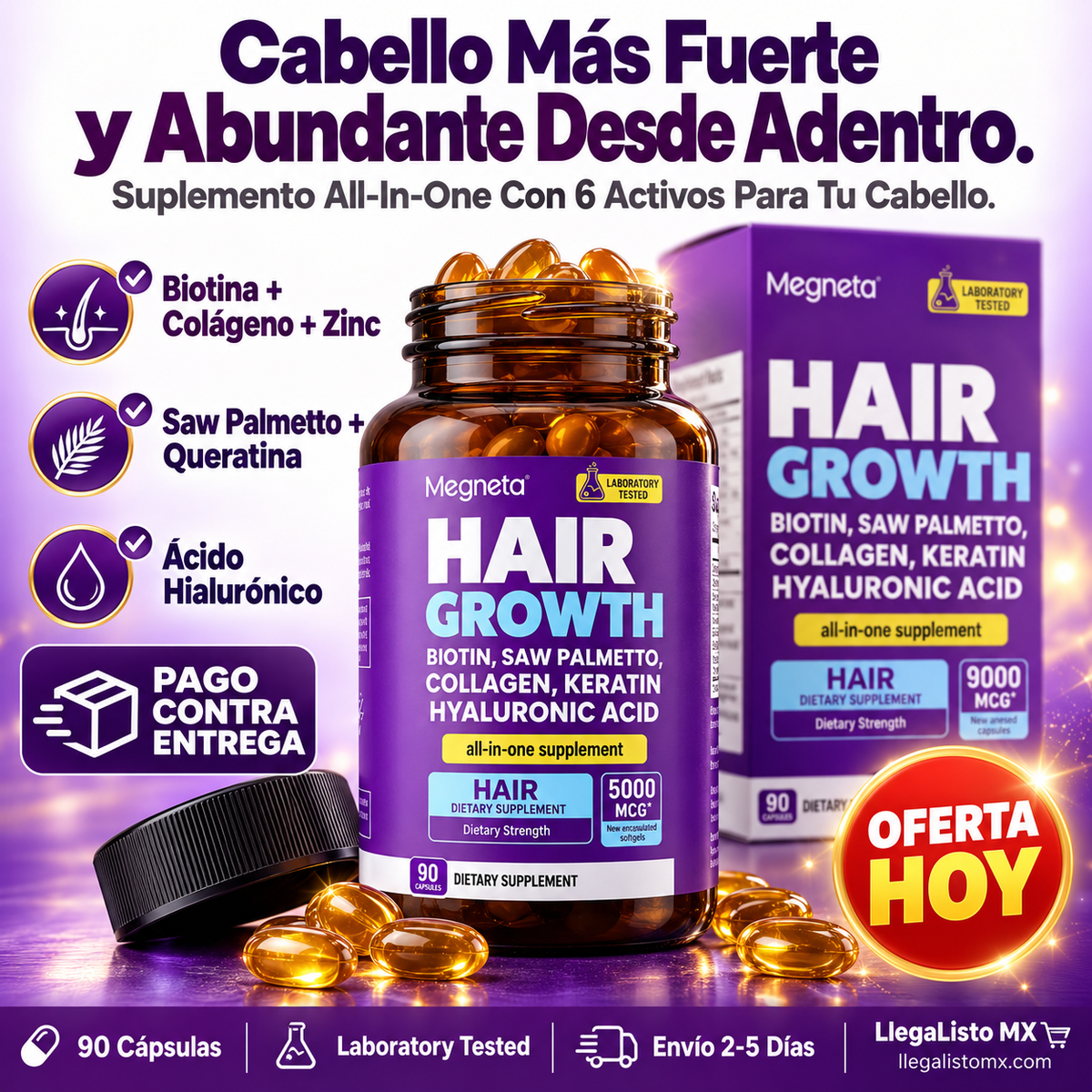 Hair Growth | Nutrición Para Tu Cabello