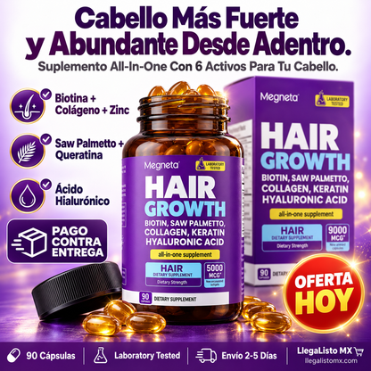 Hair Growth | Nutrición Para Tu Cabello