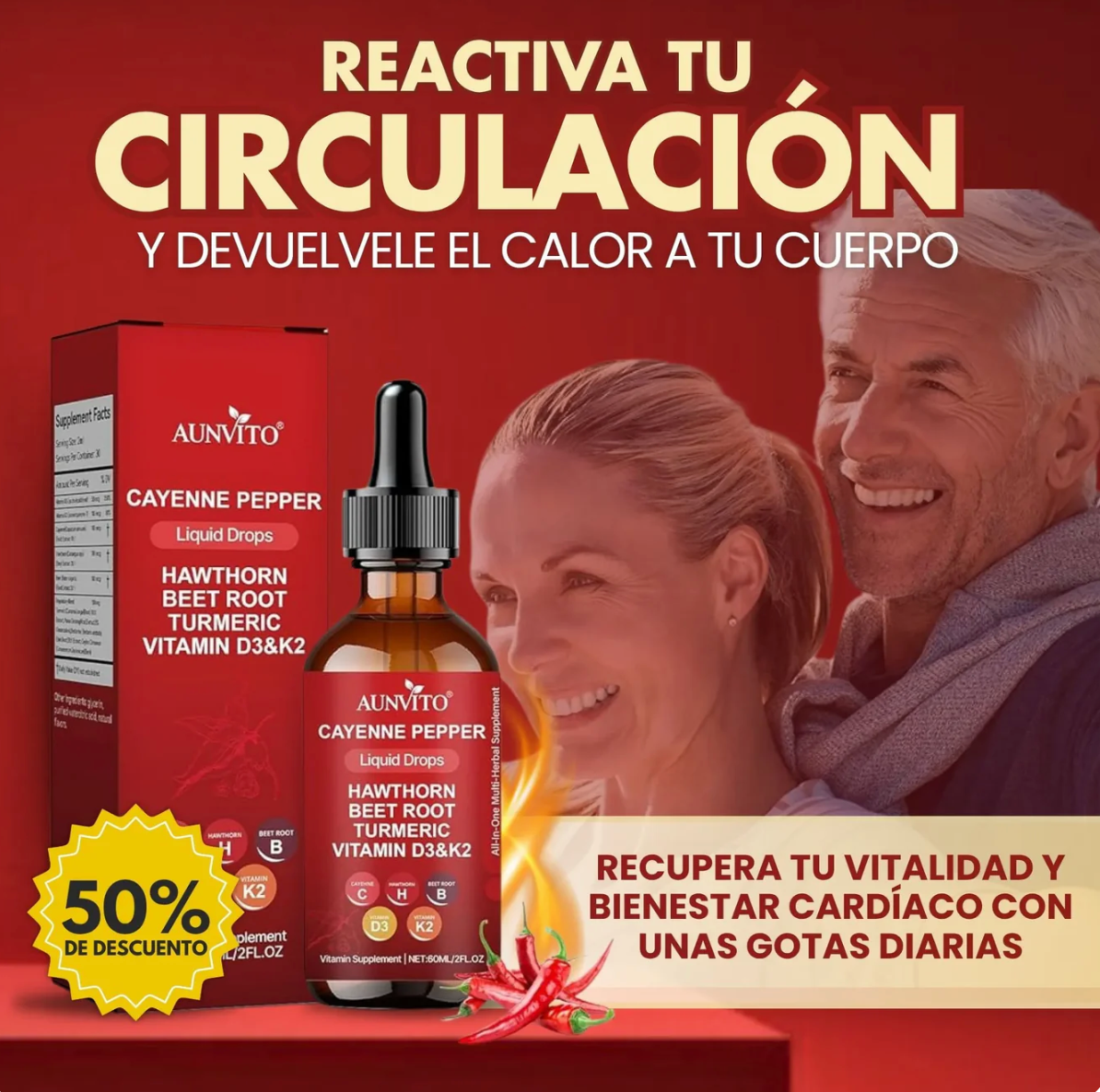 VascuGlow – Reactiva tu circulación, revitaliza tu energía, vuelve a sentirte vivo
