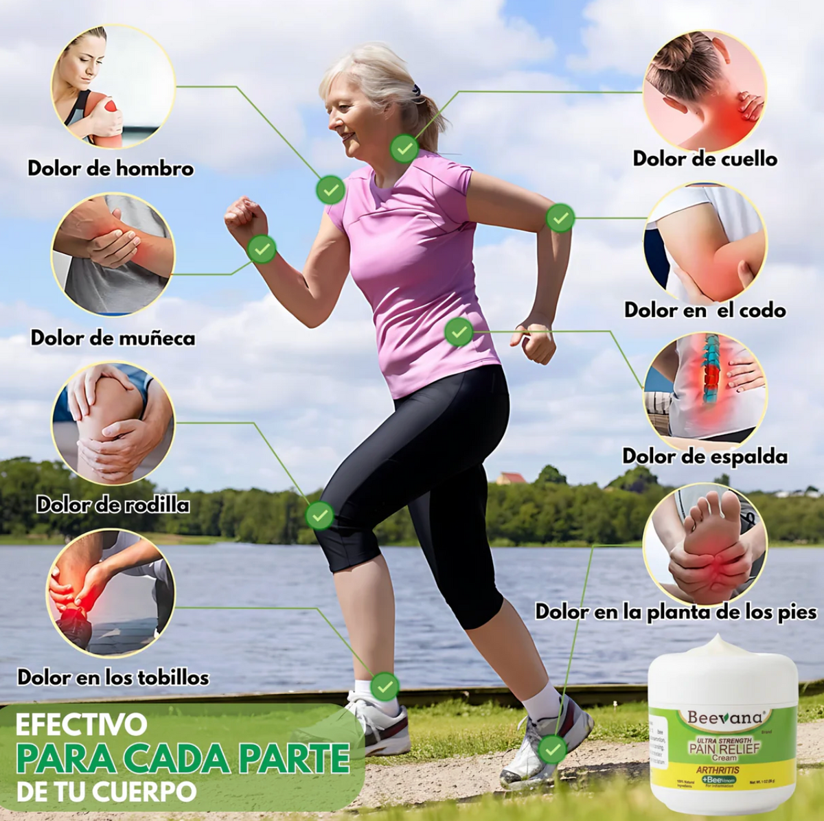 BeeRelax Crema - Alivia dolores musculares y articulares