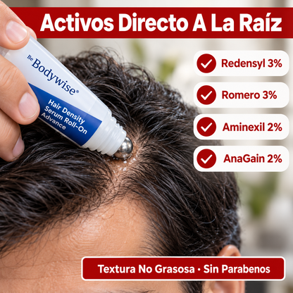 Sérum Capilar Roll-On | Cabello Más Denso Desde la Raíz