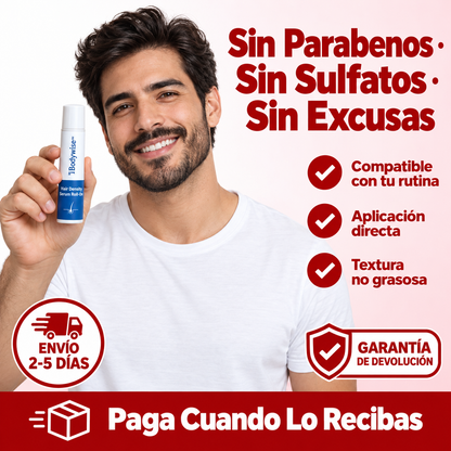 Sérum Capilar Roll-On | Cabello Más Denso Desde la Raíz