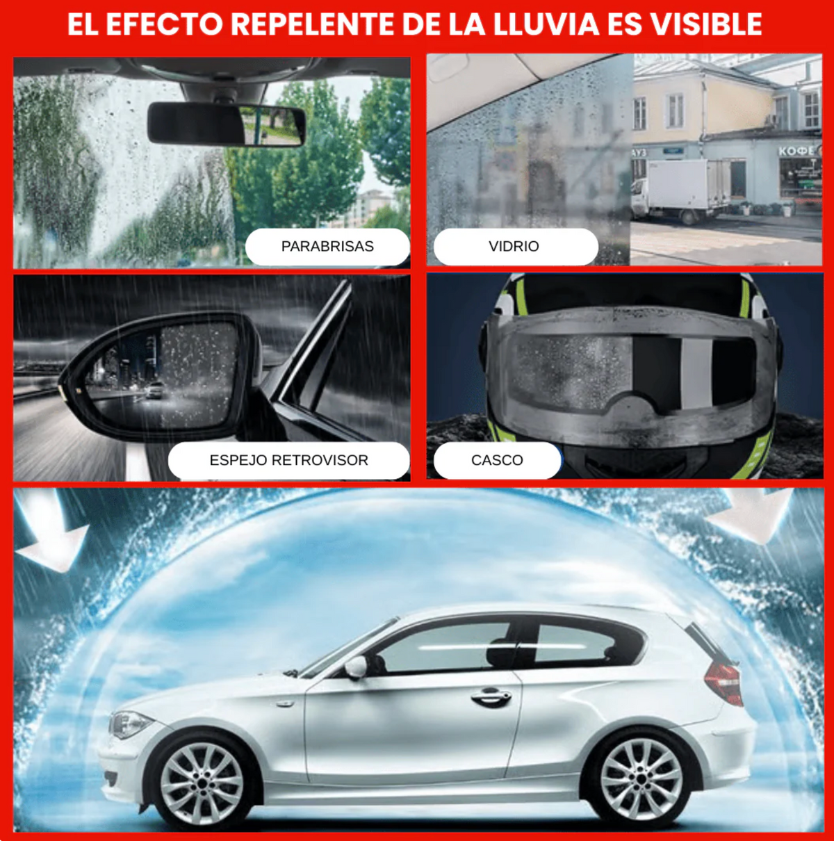 VISIONX Antiempañante | Visión de halcón en cualquier clima