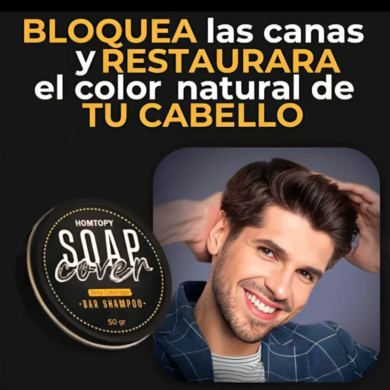 Fuerza Negra | Barra de Shampoo Anticanas