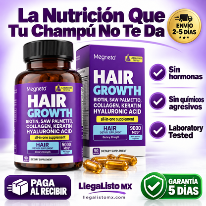 Hair Growth | Nutrición Para Tu Cabello