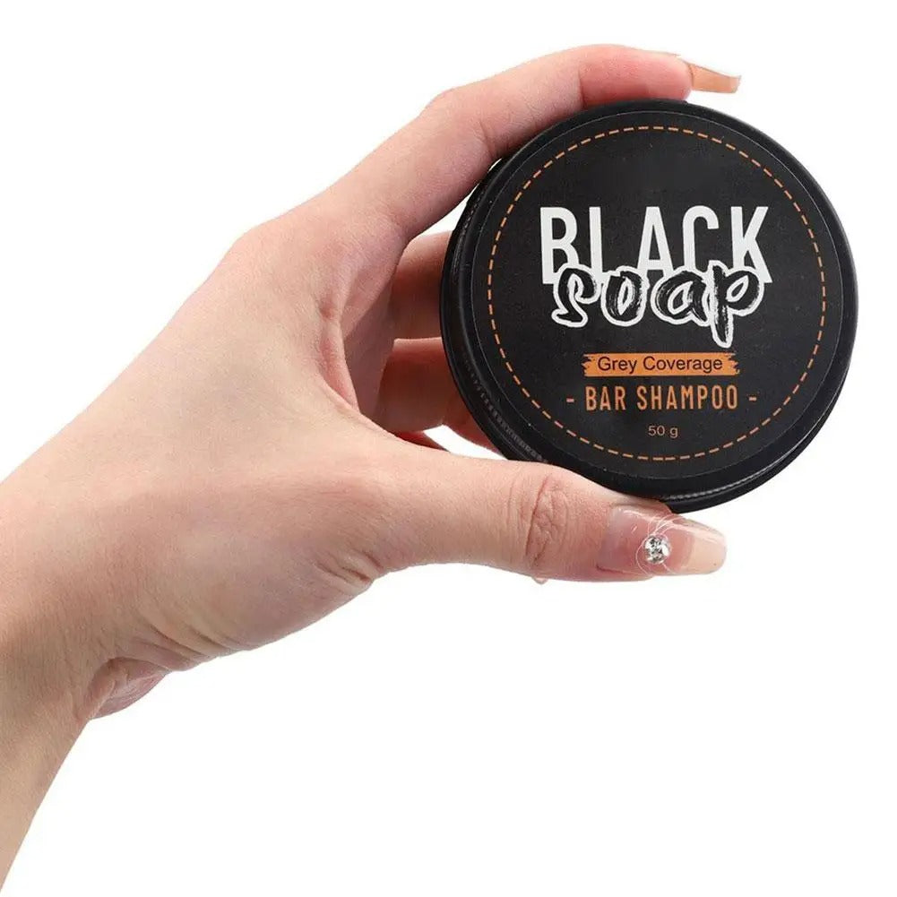 Fuerza Negra | Barra de Shampoo Anticanas