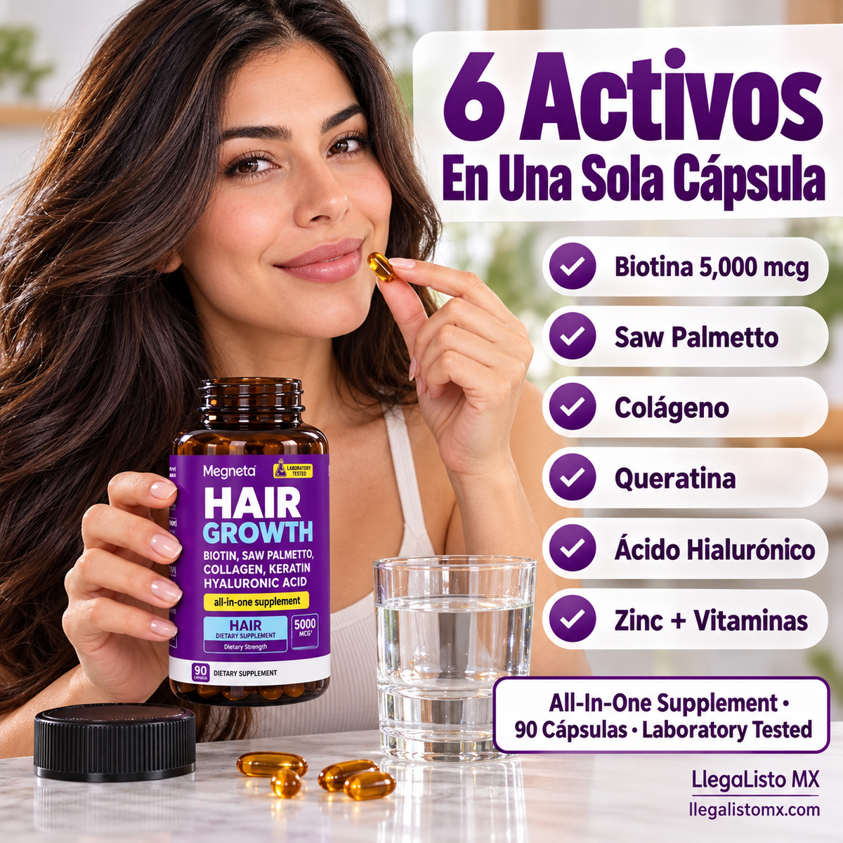 Hair Growth | Nutrición Para Tu Cabello