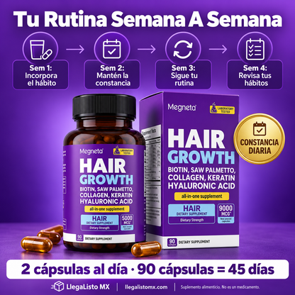 Hair Growth | Nutrición Para Tu Cabello