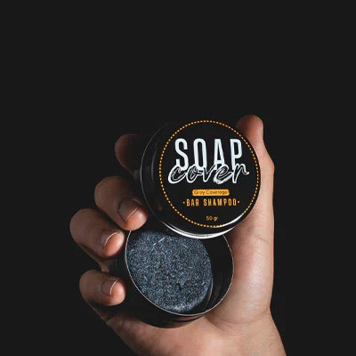 Fuerza Negra | Barra de Shampoo Anticanas